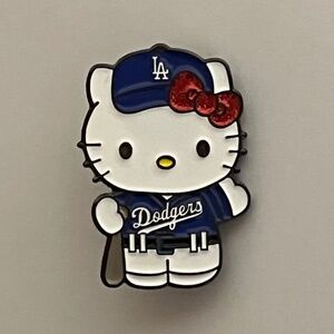 LA Dodgers Hello Kitty Hat Pin Pins Streetwear Hats Bag Baseball Fitted New Era